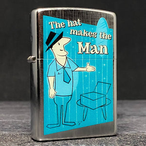 EXCLUSIVE - RILEY'S 66 ZIPPO LIGHTER - MR. 66 HAT - LINEN WEAVE - Riley's 66 LLC