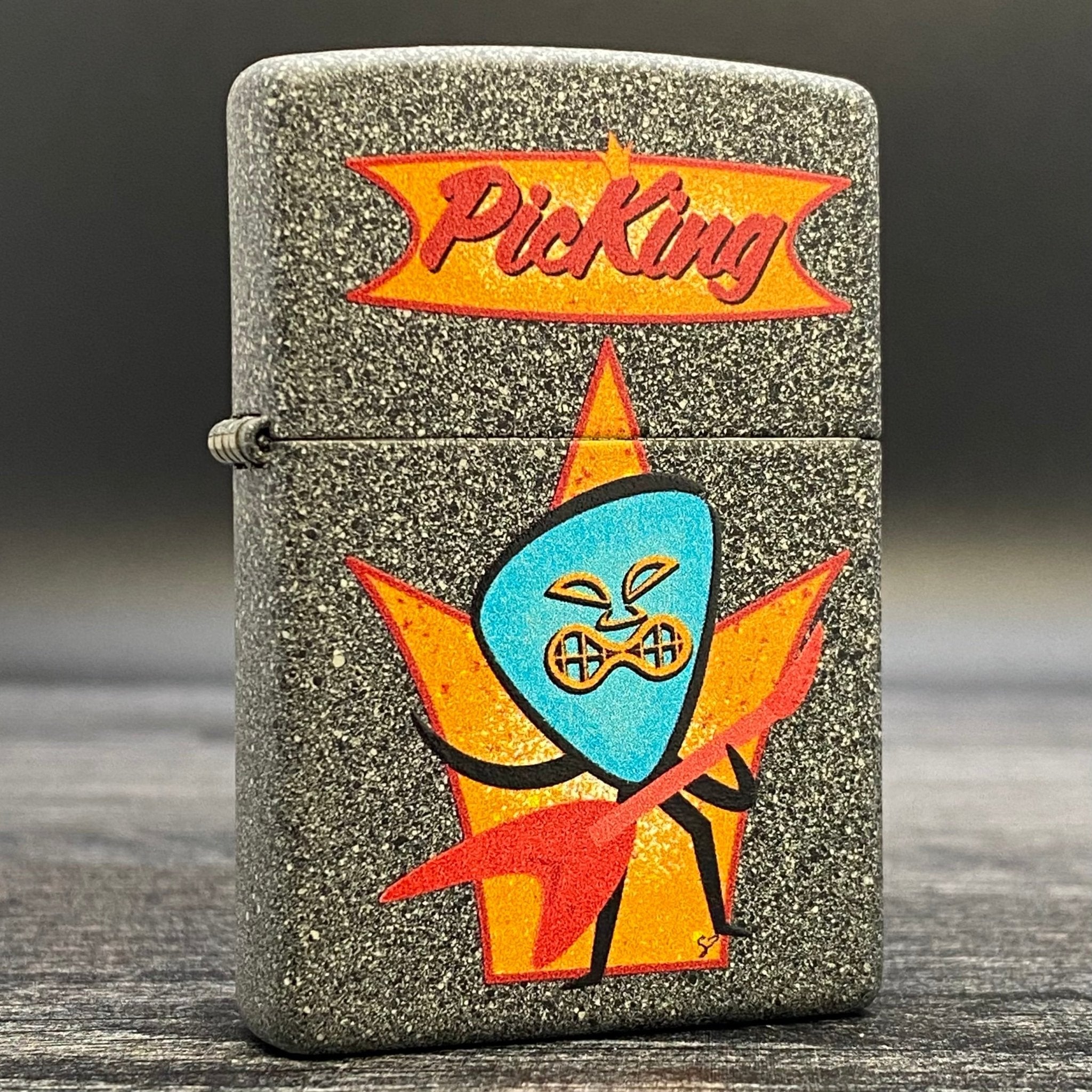 EXCLUSIVE - Riley's 66 Zippo Lighter - PicKing - Iron Stone - Riley's 66 LLC