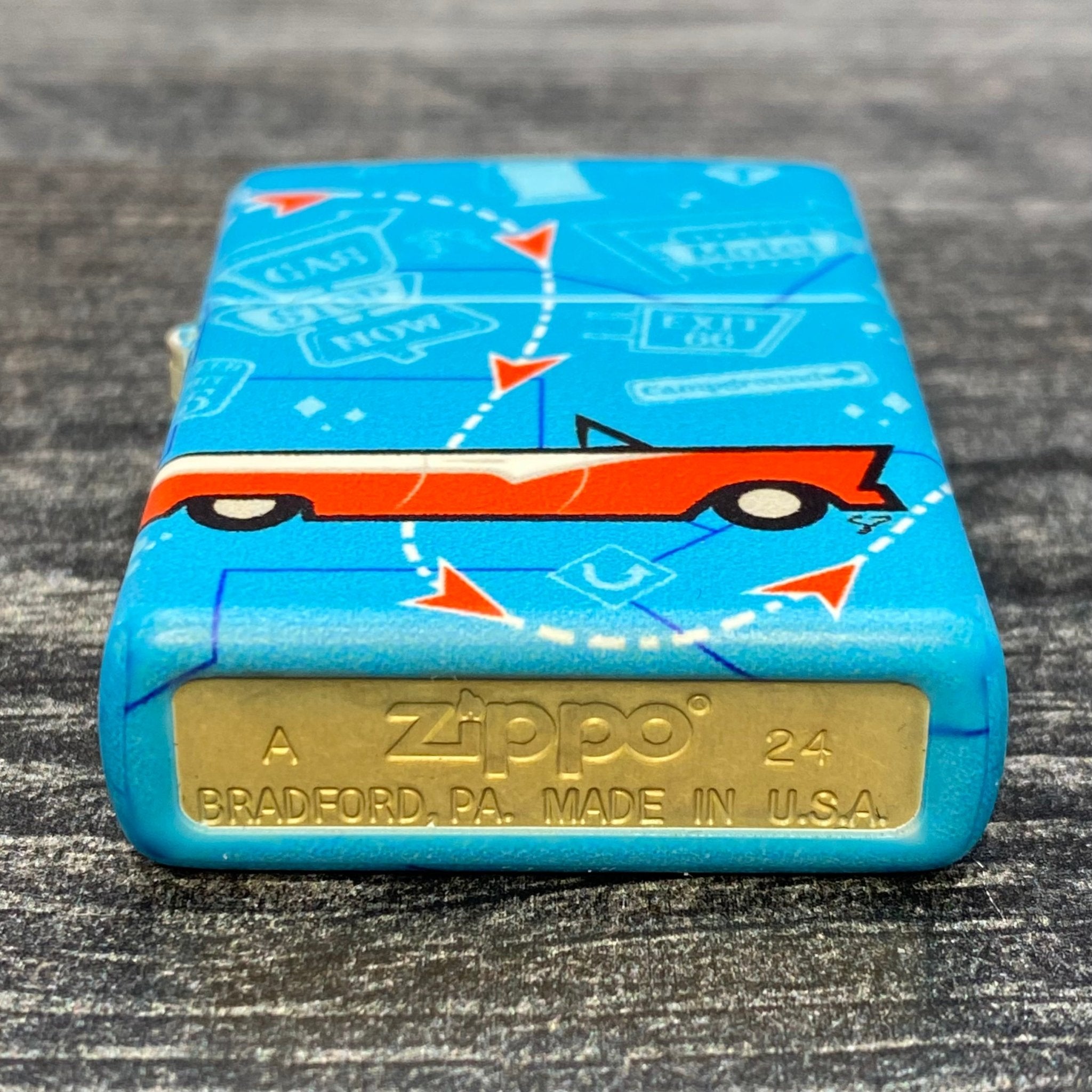 good bibrations zippo route 66 ジッポ New Zippo Lighter Route 66 Automobile Emblem with Case | eBay