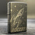 Exclusive - Riley's 66 Zippo Lighter - Rocket to the Moon - Black Matte - Riley's 66 LLC