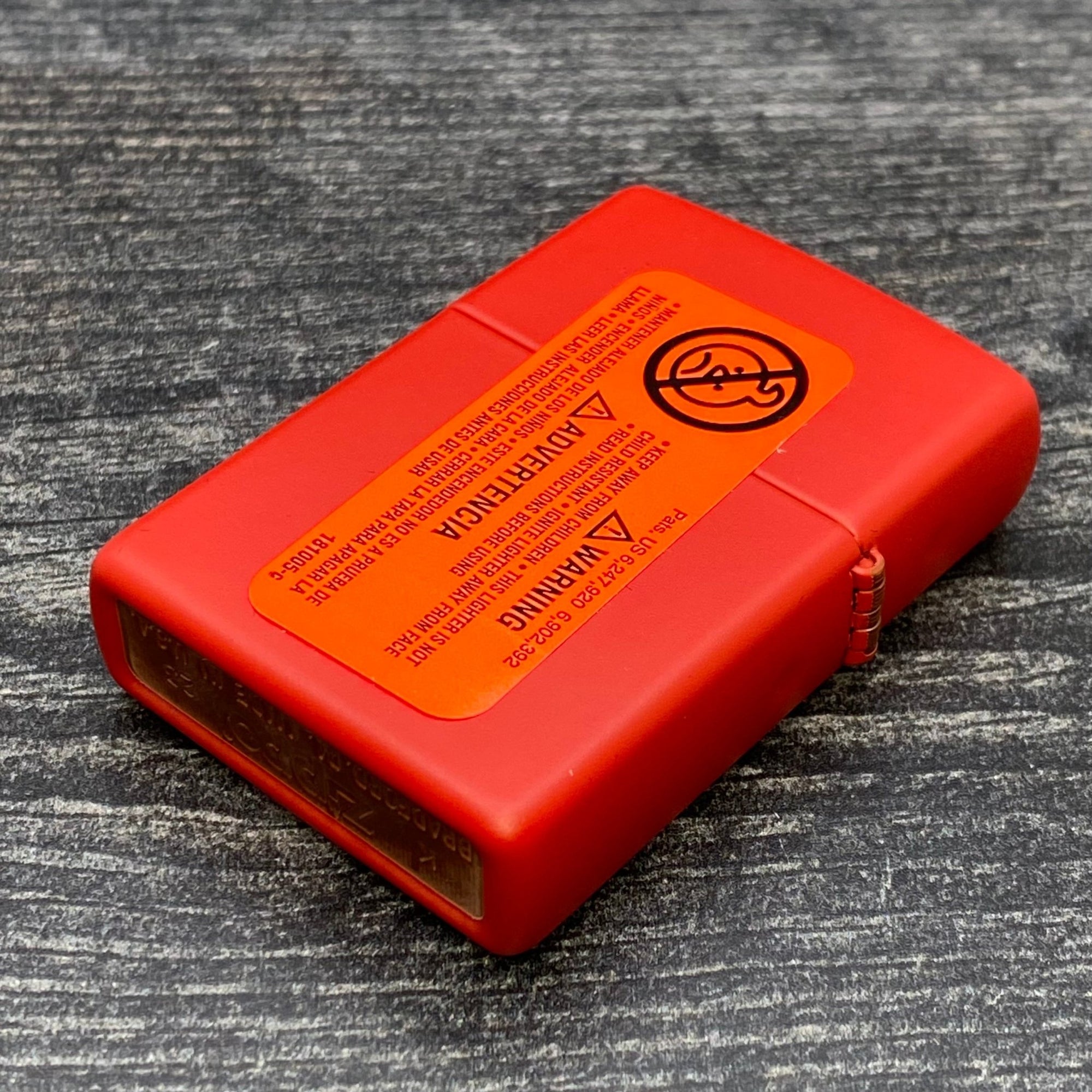 EXCLUSIVE - RILEY'S 66 ZIPPO LIGHTER - Toolbox - Red Matte - Riley's 66 LLC