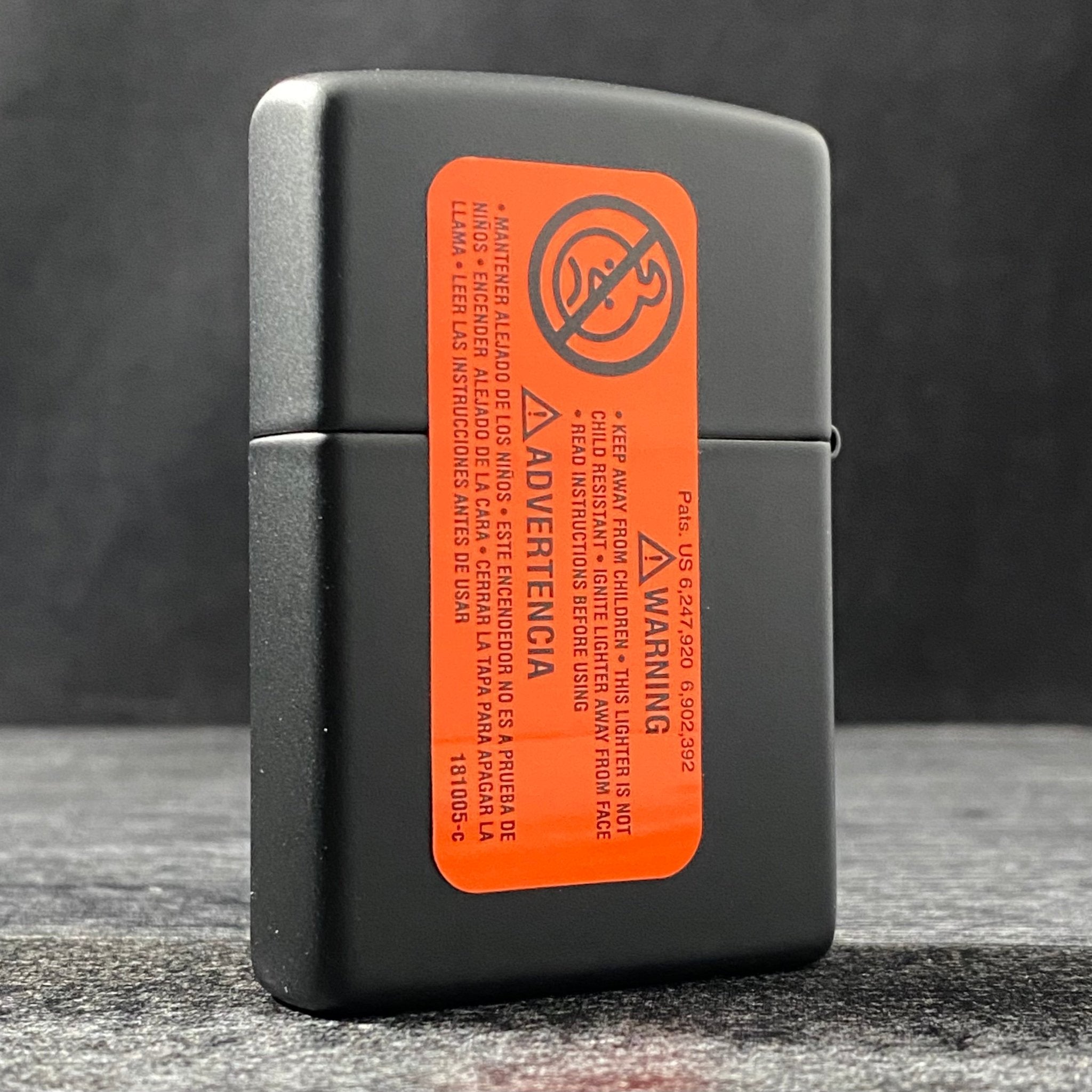 JV EXCLUSIVE OLD TRUCKS NEVER DIE ZIPPO LIGHTER - BLACK MATTE - Riley's 66 LLC