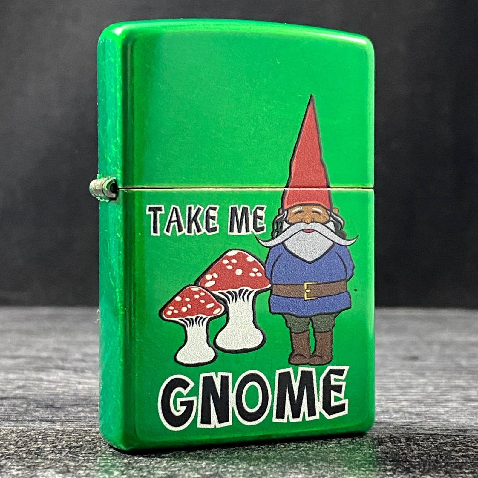 JV Exclusive Take Me Gnome Zippo Lighter - Meadow - Riley's 66 LLC