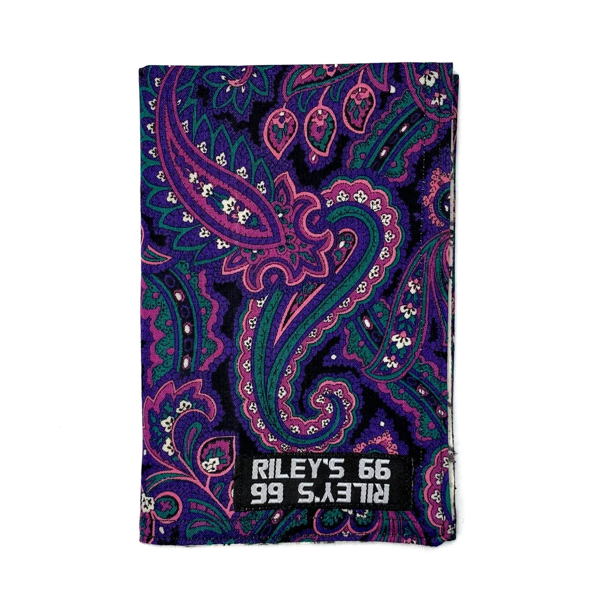 Purple Paisley Hanky - Riley&#39;s 66 LLC