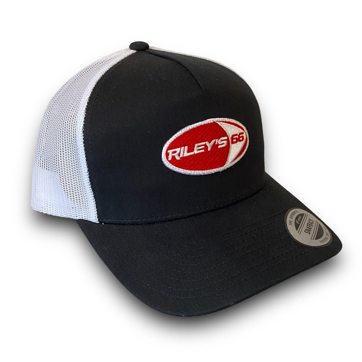 Riley&#39;s 66 Trucker Hat - Black &amp; White - Riley&#39;s 66 LLC