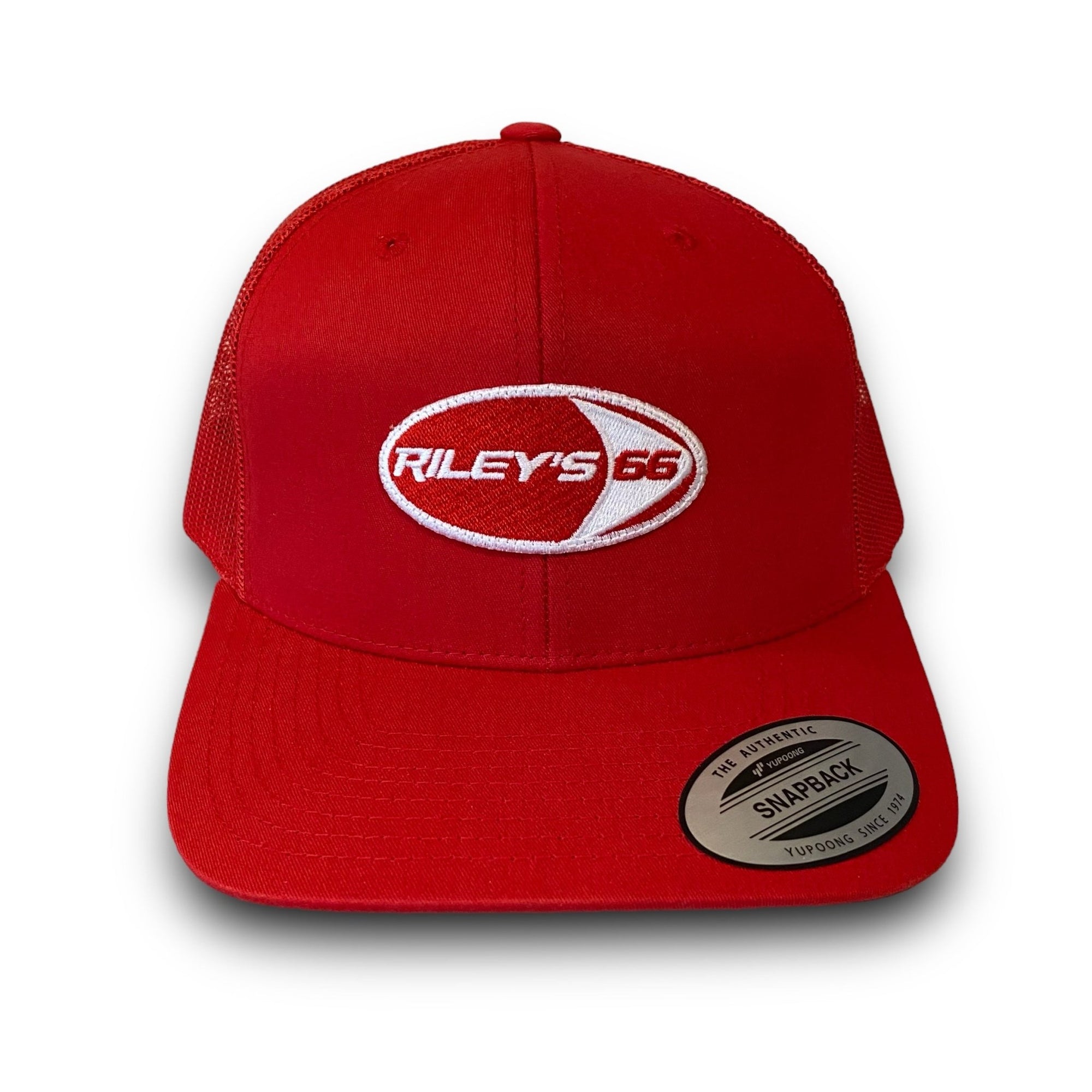 Riley's 66 Trucker Hat - Red - Riley's 66 LLC