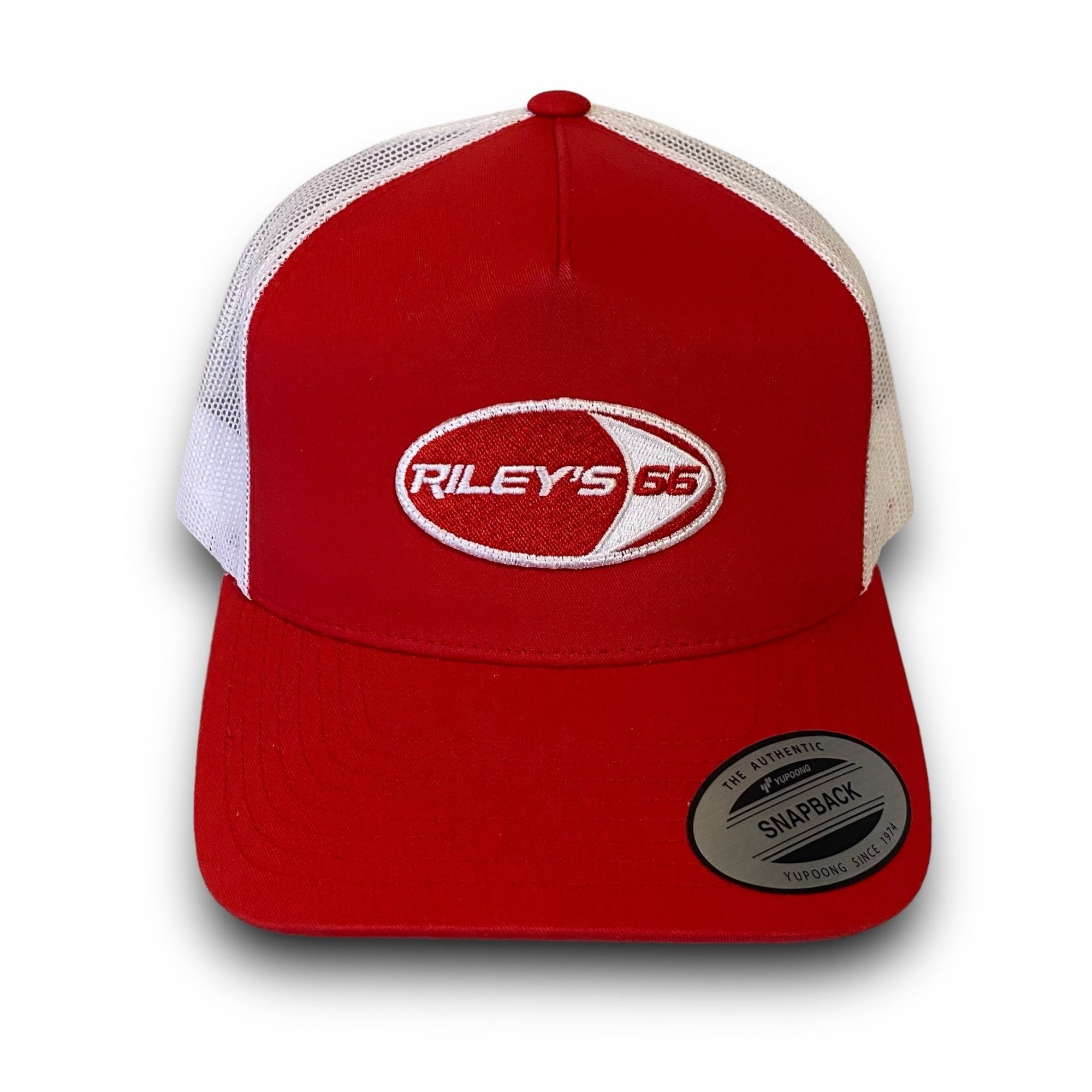 Riley's 66 Trucker Hat - Red & White - Riley's 66 LLC