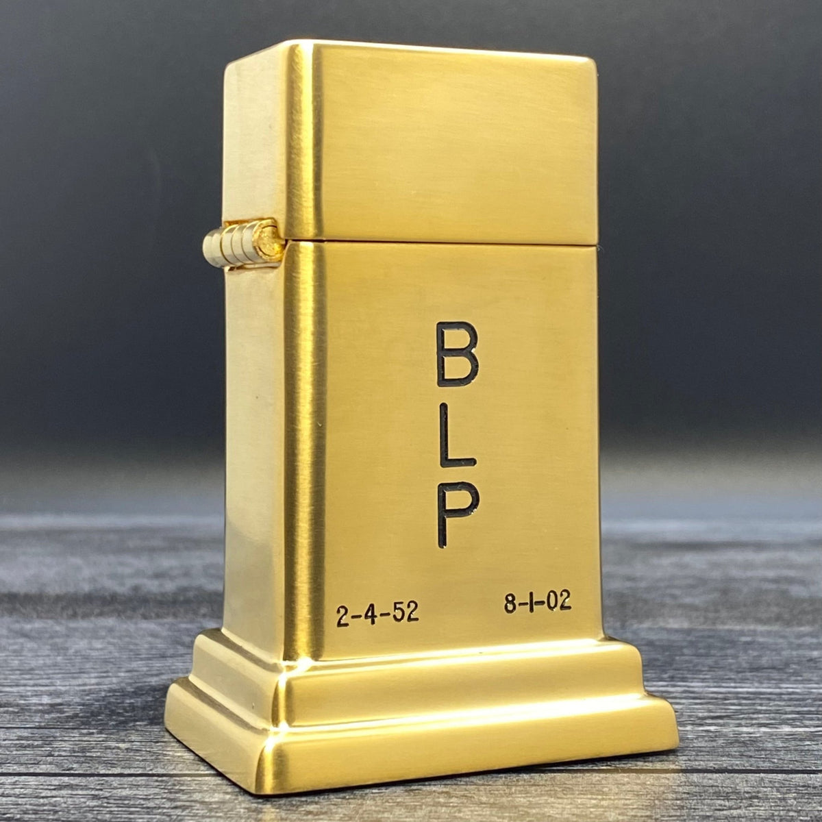 Zippo Barcroft Table Lighter - Employee Service Award 50 Years - Riley&#39;s 66 LLC