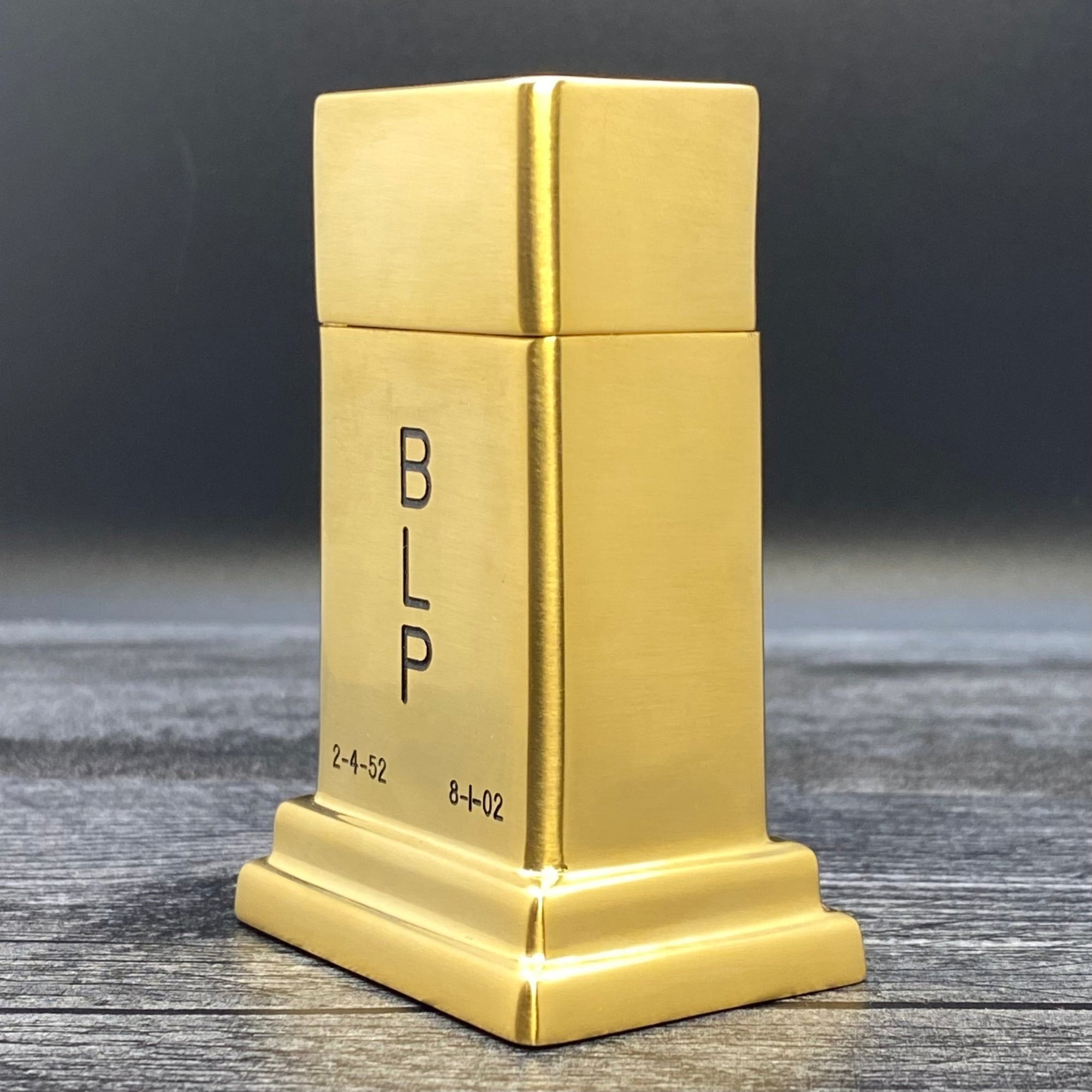 Zippo Barcroft Table Lighter - Employee Service Award 50 Years - Riley's 66 LLC