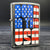 Zippo Lighter - Born in the USA - Street Chrome - Riley's 66 LLC