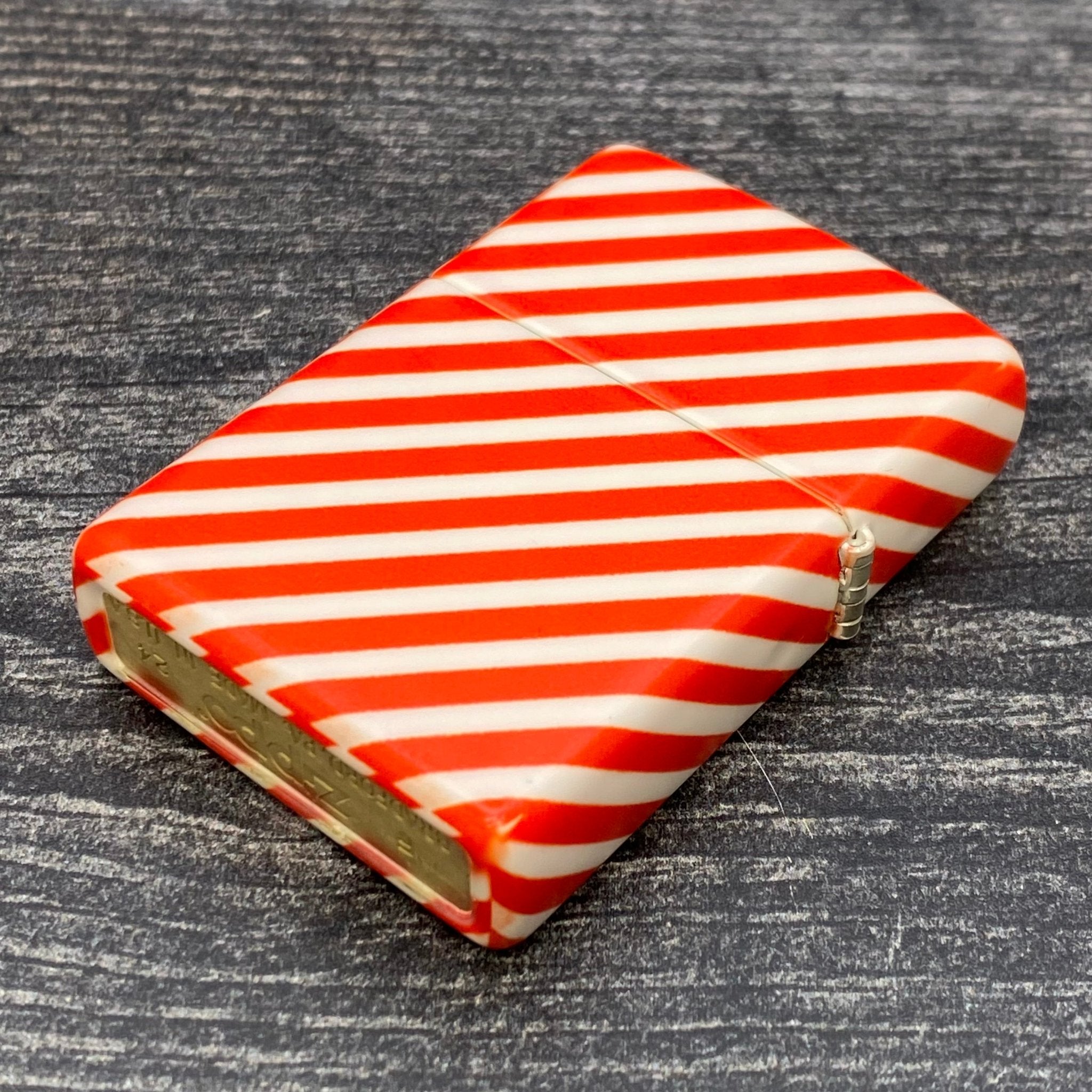 Zippo Lighter - Candy Stripe Box - 540 Color - Riley's 66 LLC
