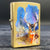 Zippo Lighter - Deer Design - Brushed Brass - Riley's 66 LLC