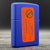 Zippo Lighter - Flame - Royal Blue Matte - Riley's 66 LLC