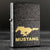 Zippo Lighter - Ford Mustang - Black Crackle® - Riley's 66 LLC