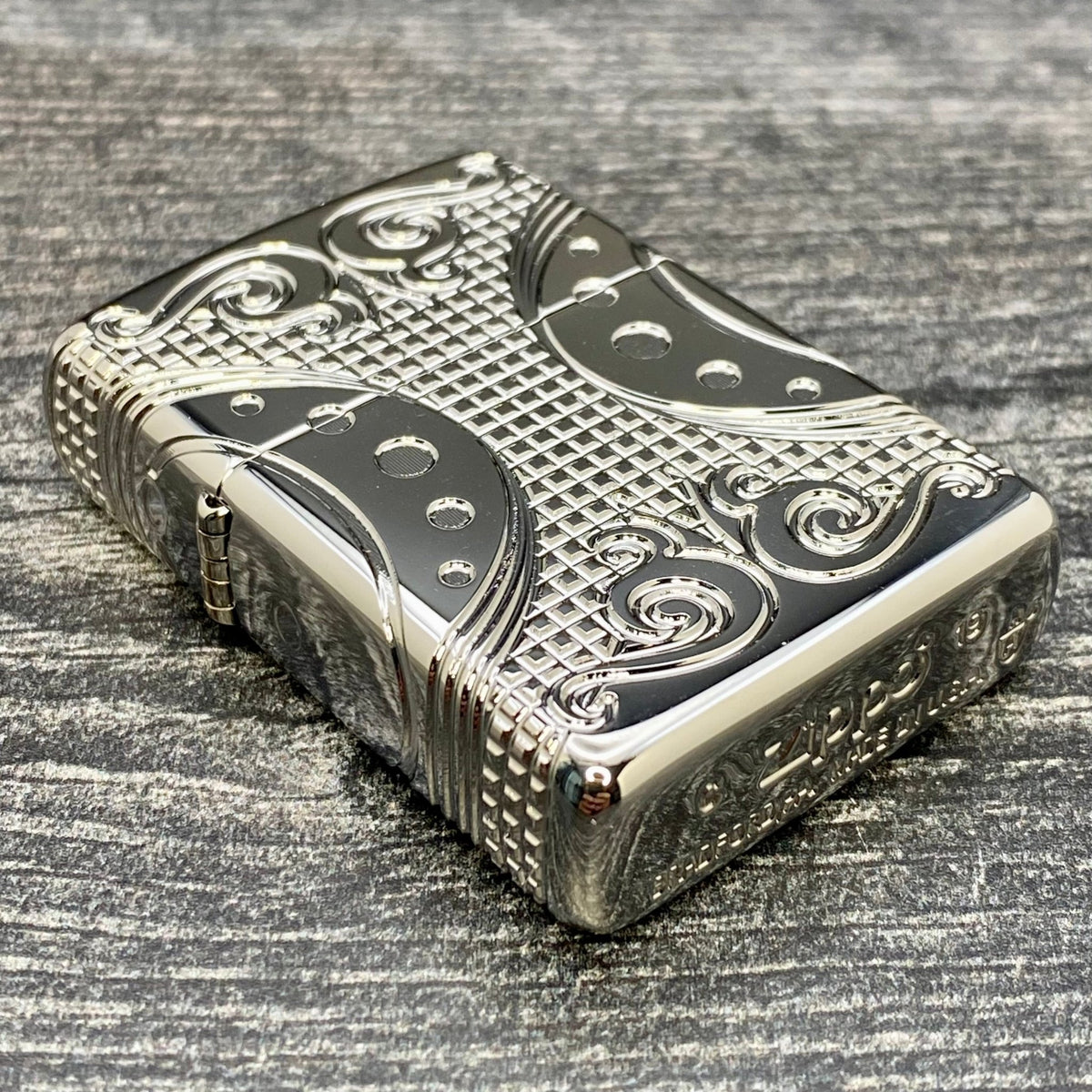 ZIPPO LIGHTER - Geometric Space - Armor® - High Polish