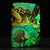 Zippo Lighter - Guy Harvey - Glow-in-the-Dark Green - 540 Color - Riley's 66 LLC