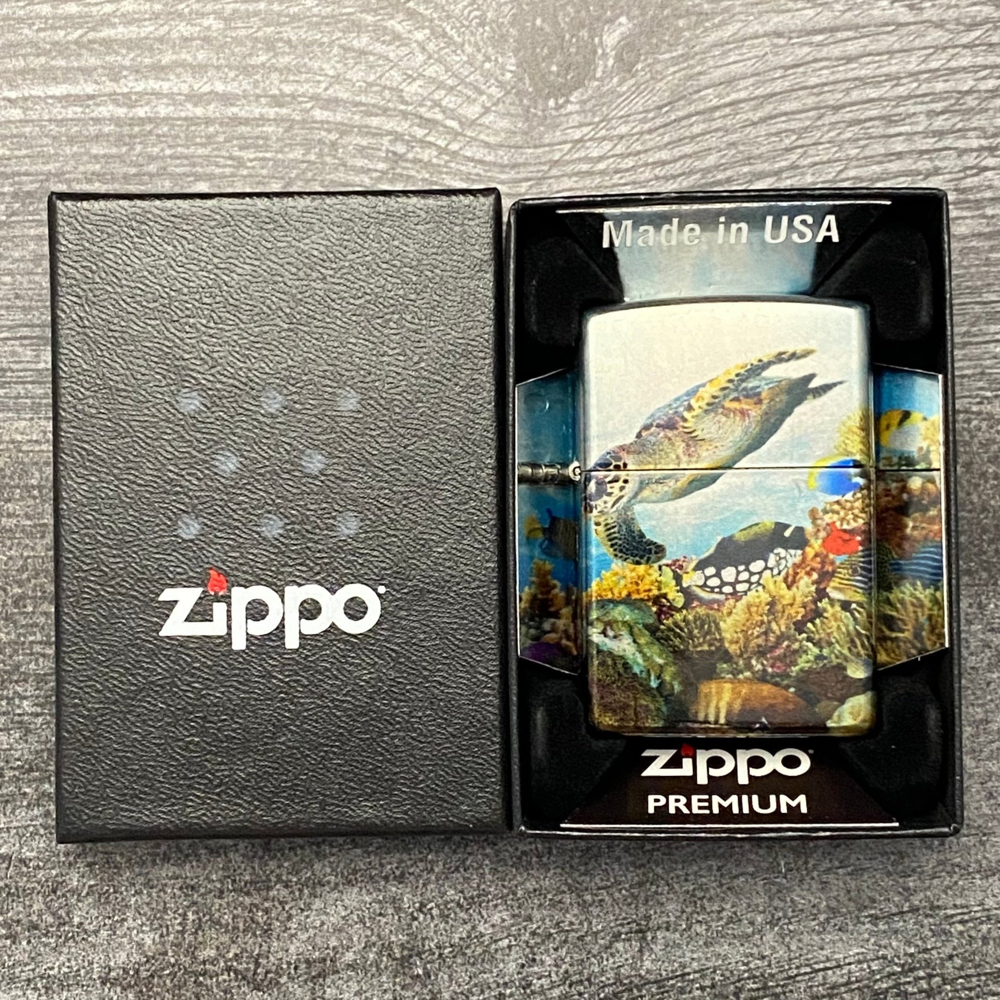 Zippo Lighter - Ocean Creatures - 540 Fusion - Riley's 66 LLC