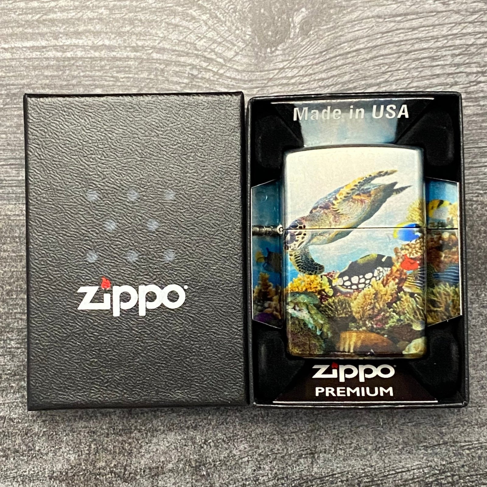 Zippo Lighter - Ocean Creatures - 540 Fusion - Riley's 66 LLC