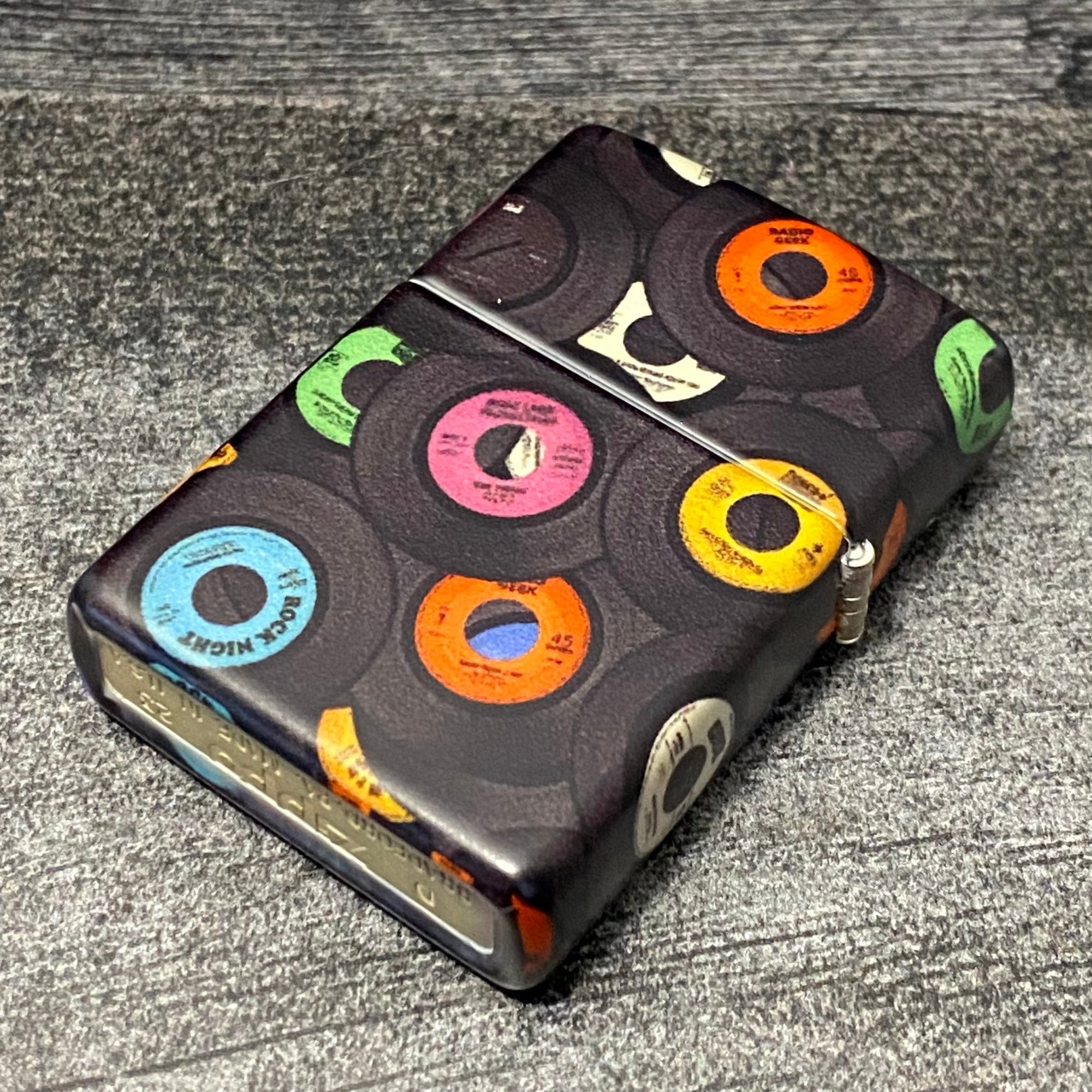 Zippo Lighter - Records - 540 Color - Riley's 66 LLC