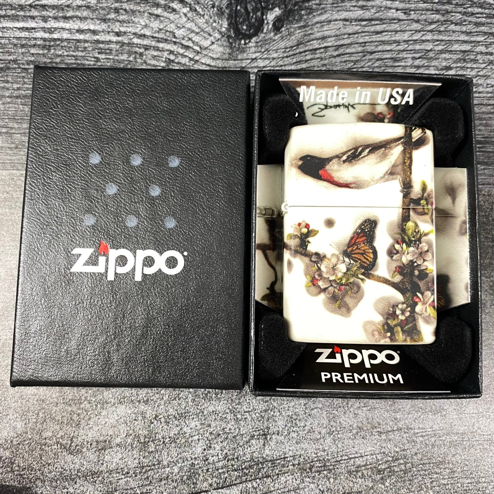 Zippo Lighter - Spazuk Birds - 540 Color - Riley's 66 LLC