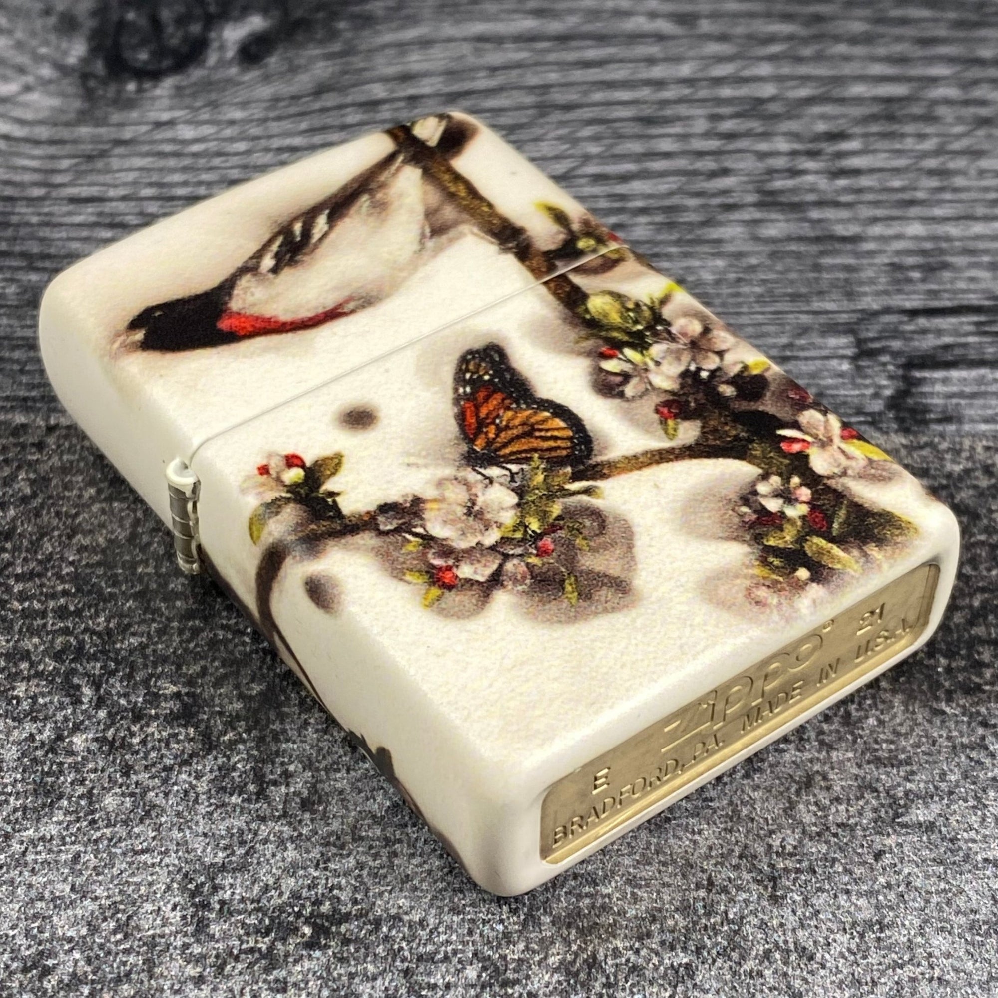 Zippo Lighter - Spazuk Birds - 540 Color - Riley's 66 LLC