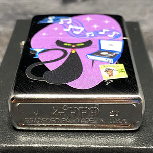 EXCLUSIVE - RILEY'S 66 ZIPPO LIGHTER - Swingin' Kitty - Herringbone Sweep