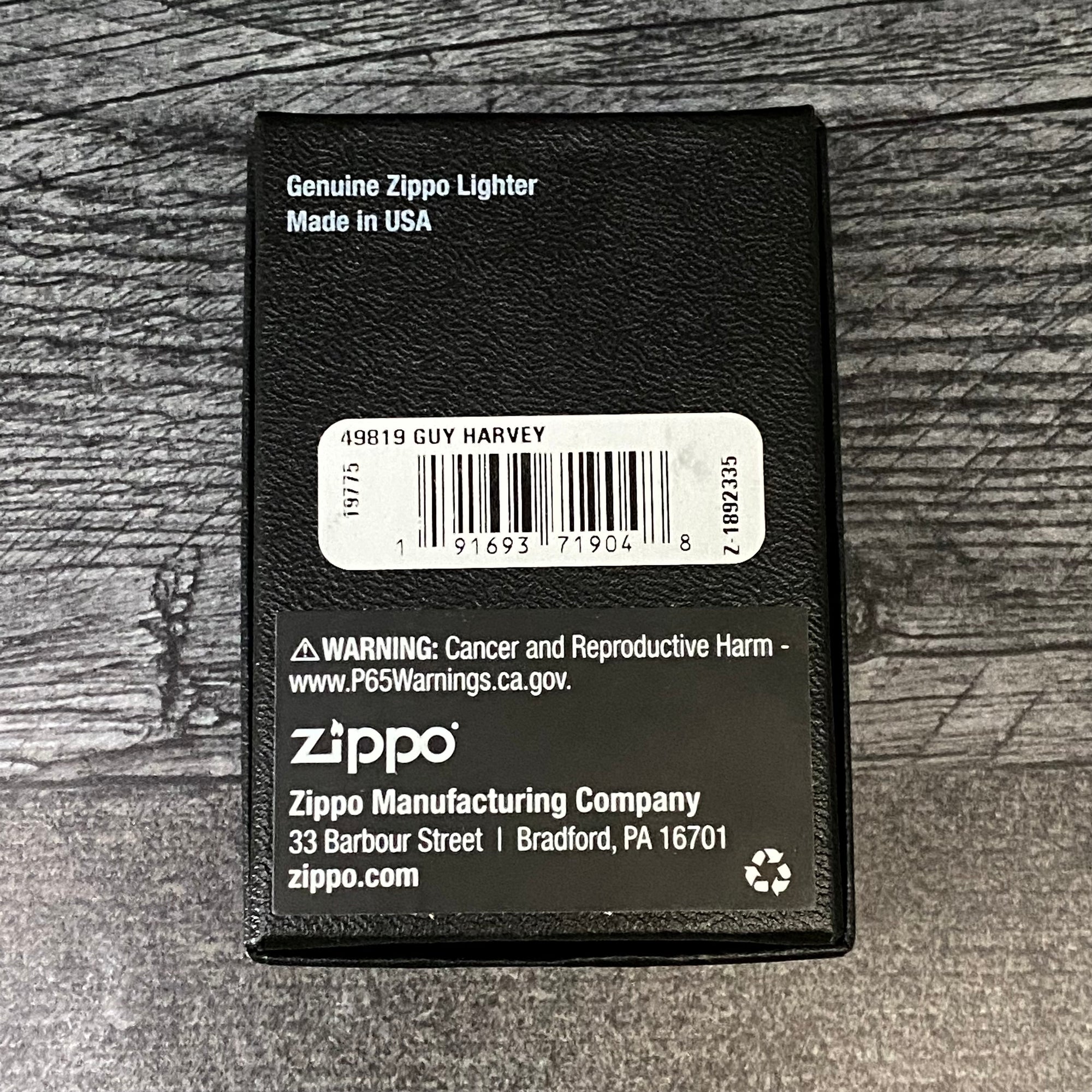Zippo Lighter - Guy Harvey - Glow-in-the-Dark Green - 540 Color