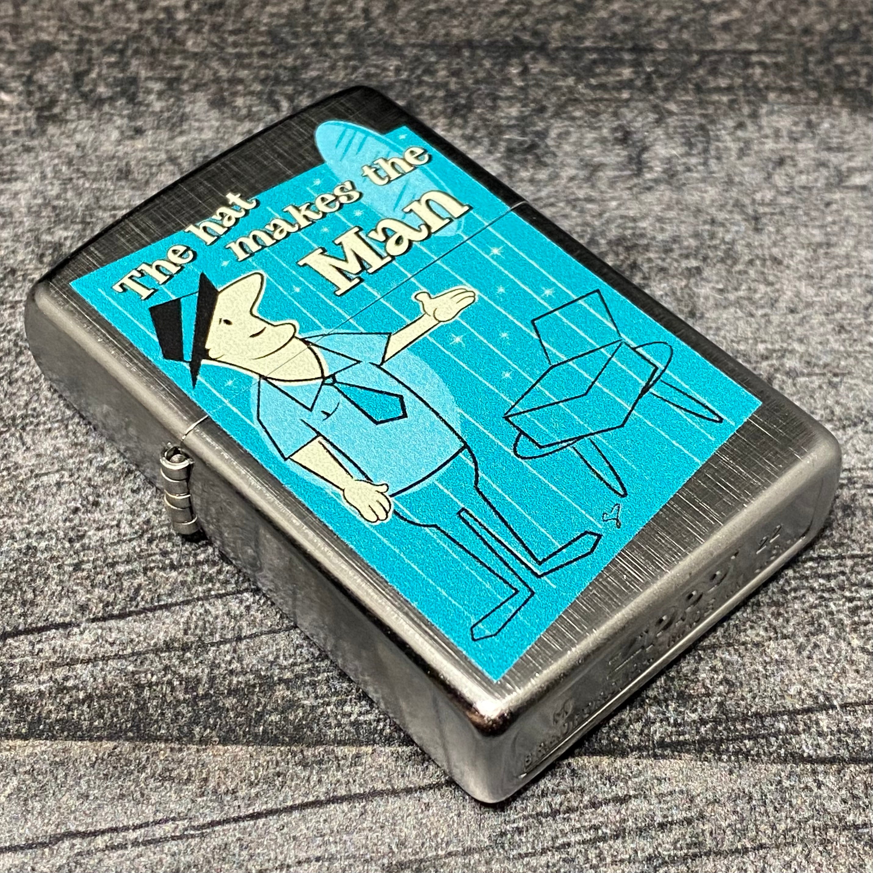 EXCLUSIVE - Riley's 66 Zippo Lighter - Mr. 66 Hat - Linen Weave