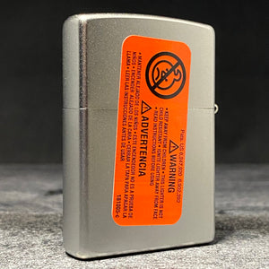 EXCLUSIVE - RILEY'S 66 ZIPPO LIGHTER - Retro Flame - Satin Chrome