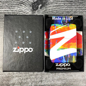 Zippo Lighter - Drippy Z Design - 540 Color