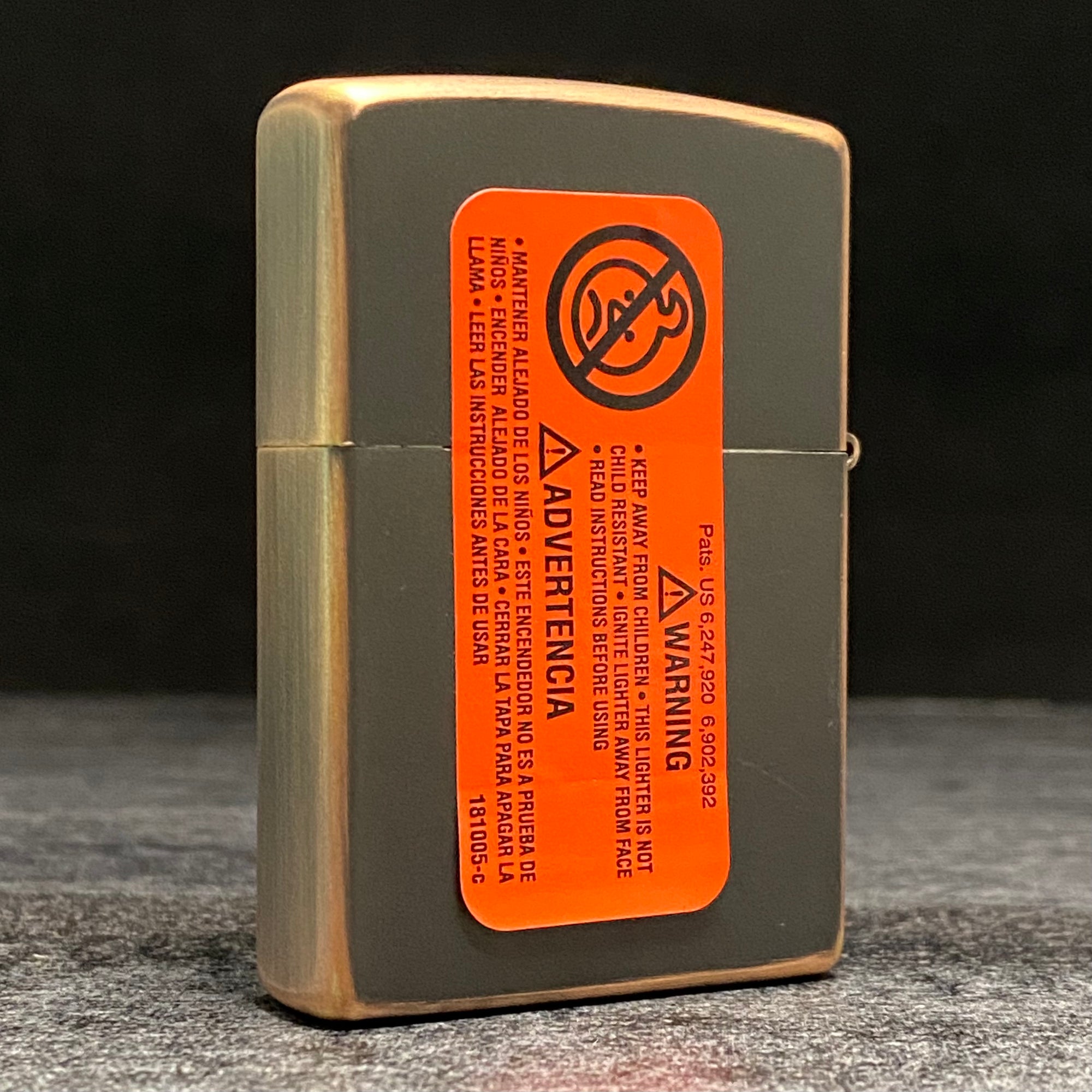 Zippo Lighter - Rustic Bronze