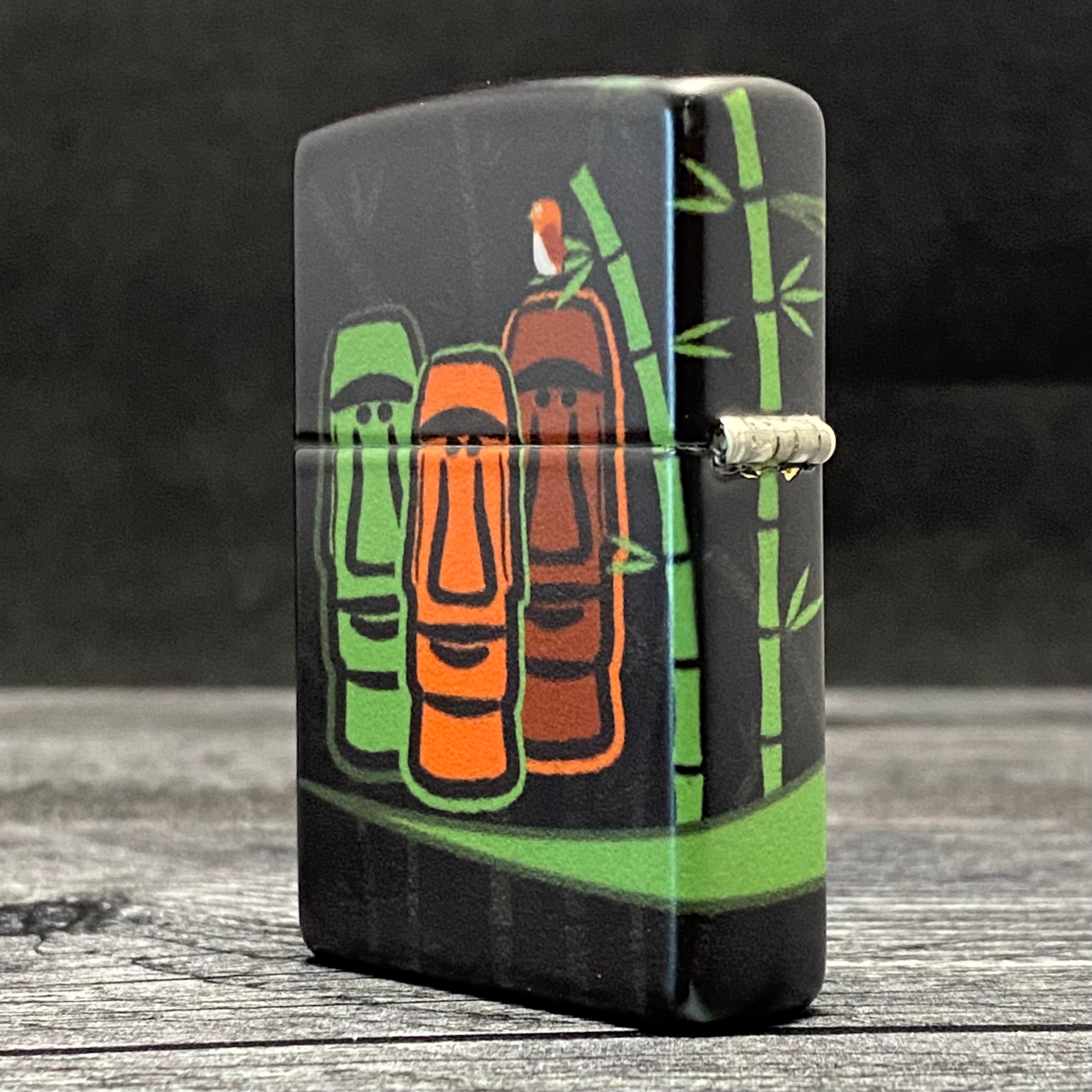 EXCLUSIVE - Riley's 66 Zippo Lighter - Tiki Logo - 540 Color
