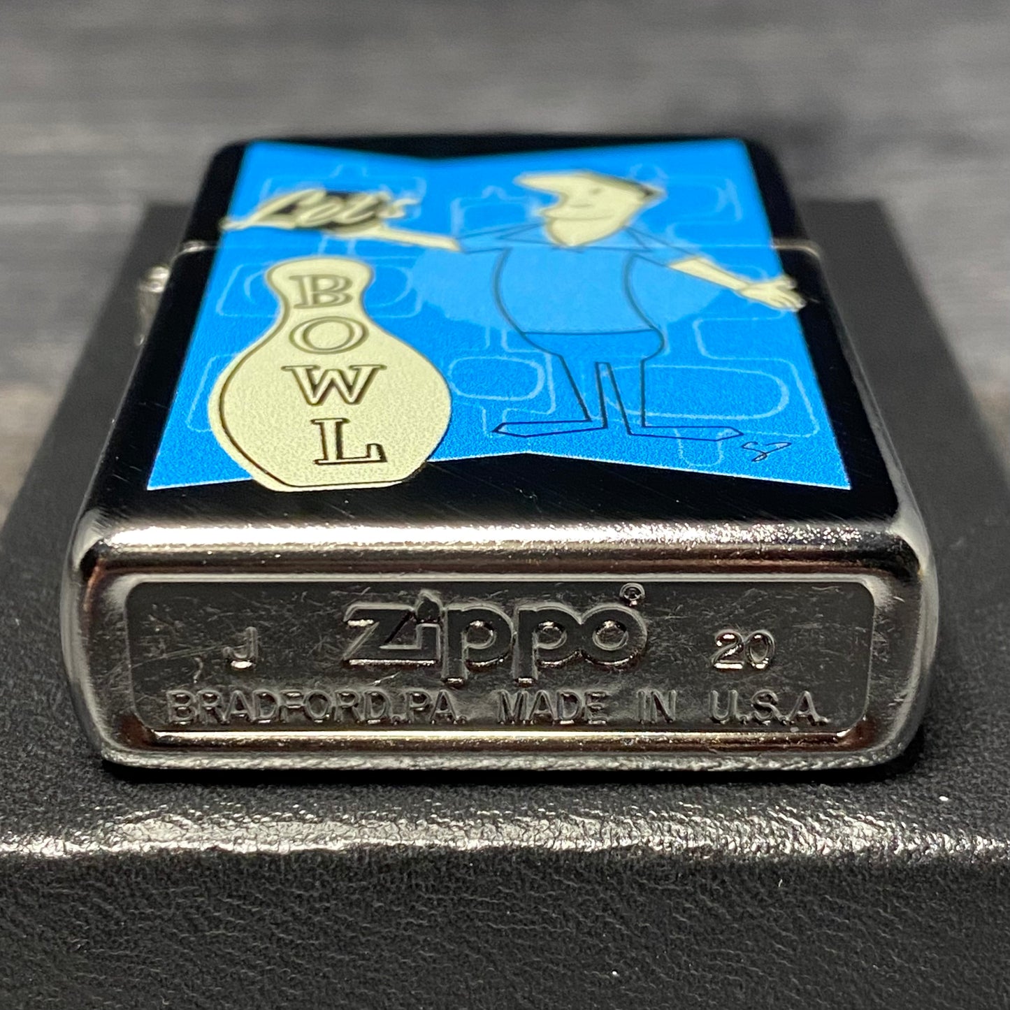 EXCLUSIVE - Riley's 66 Zippo Lighter - Mr. 66 Let's Bowl - Herringbone Sweep