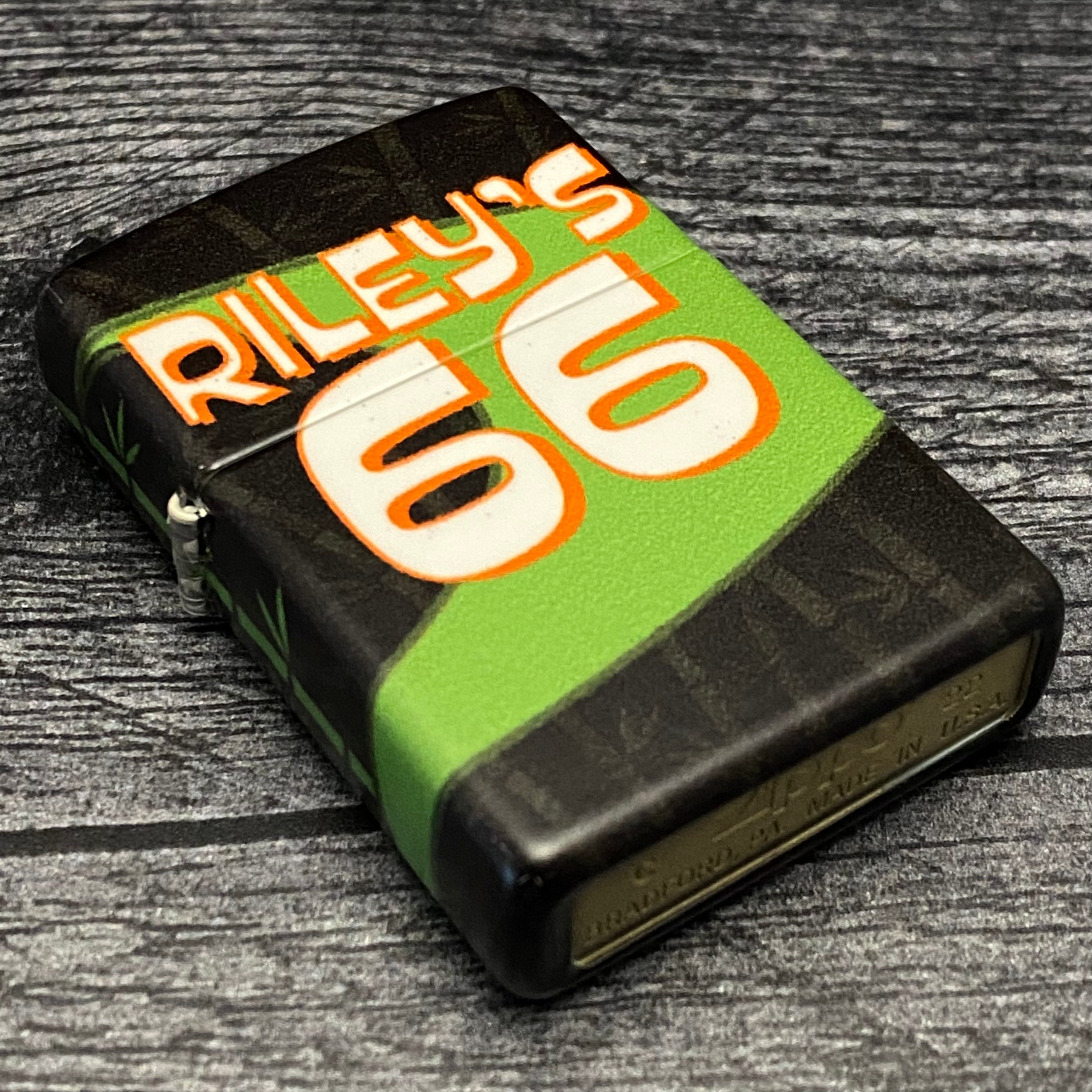 EXCLUSIVE - Riley's 66 Zippo Lighter - Tiki Logo - 540 Color