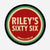 Riley's 66 Round Magnet - Vintage Style Logo