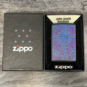 ZIPPO LIGHTER - John Smith Gumbula - Black Light