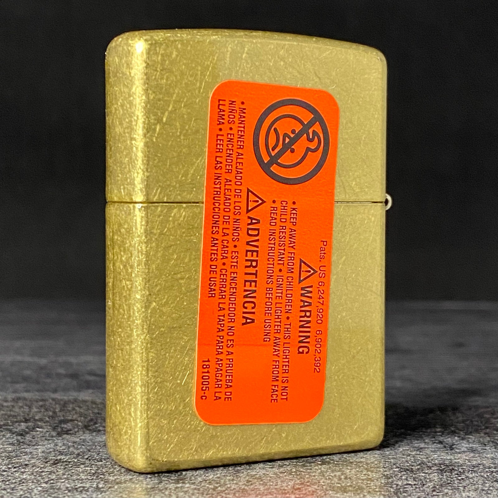 Zippo Lighter - Vintage Gas Station - High Polish Black - Riley's 66 LLC