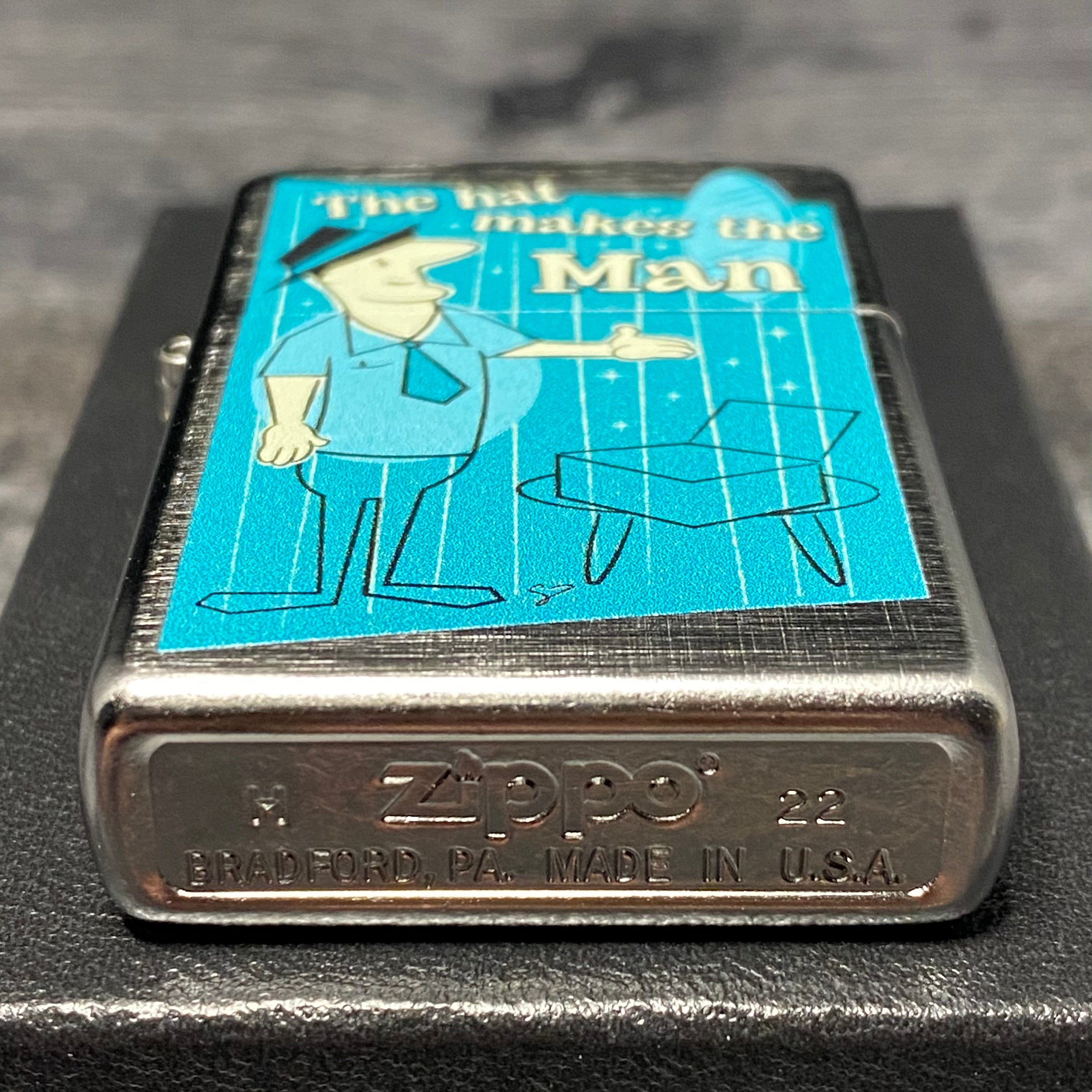 EXCLUSIVE - Riley's 66 Zippo Lighter - Mr. 66 Hat - Linen Weave