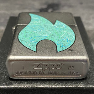 EXCLUSIVE - RILEY'S 66 ZIPPO LIGHTER - Retro Flame - Satin Chrome