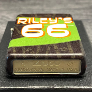 EXCLUSIVE - Riley's 66 Zippo Lighter - Tiki Logo - 540 Color