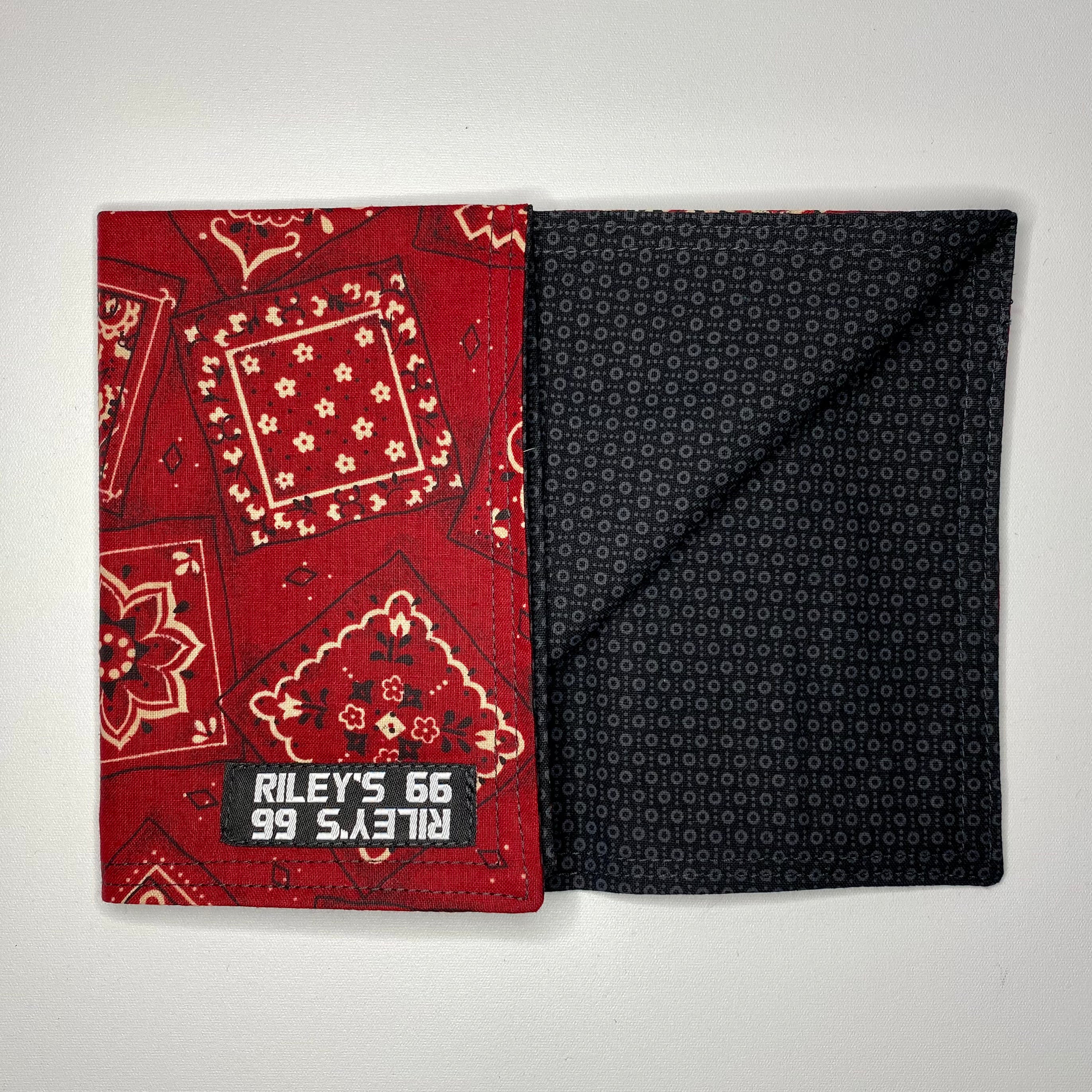 Dark Red Bandanna Hanky