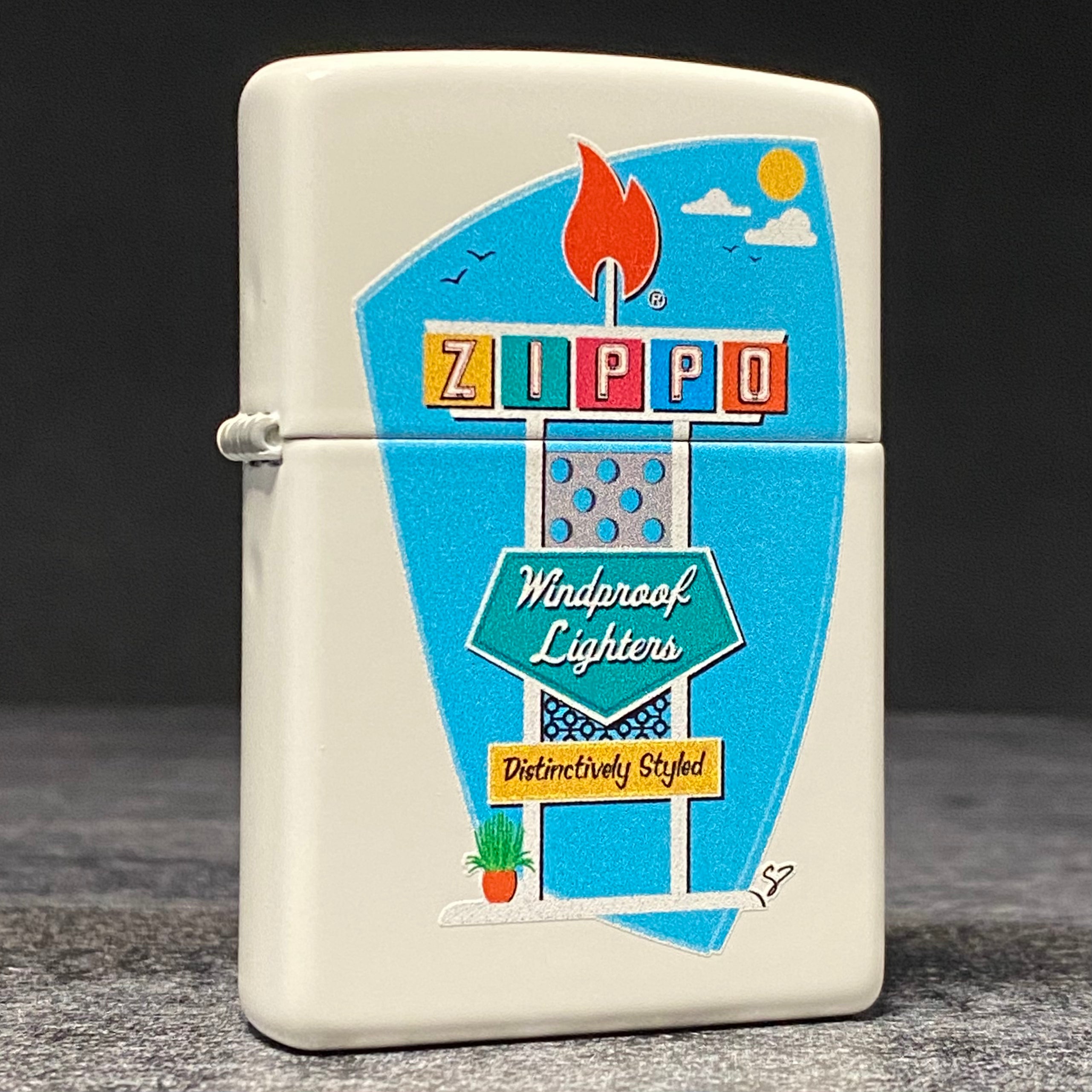 EXCLUSIVE - RILEY'S 66 ZIPPO LIGHTER - Retro Zippo Sign EXCLUSIVE - RILEY'S 66 ZIPPO LIGHTER - Retro Zippo Sign